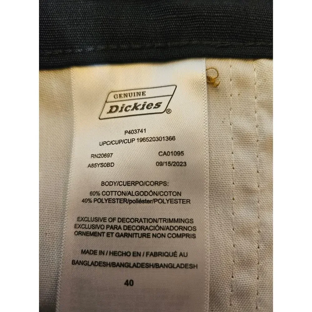 Dickies Men's Ripstop Ultimate Cargo Shorts Utility Work Shorts Size 40 NEW